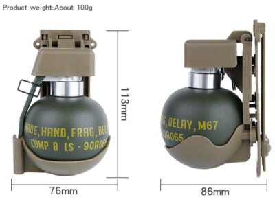 Wosport M67 DUMMY model MOLLE Set - Black - obrazek 3