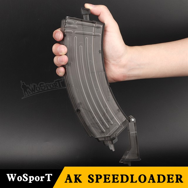 Speedloader type AK, 1000 BBs - Transparent (dark) OD-A-WOSP79-BK asgbox.pl Speedloader type AK, 1000 BBs - Transparent (dark) - obrazek 3