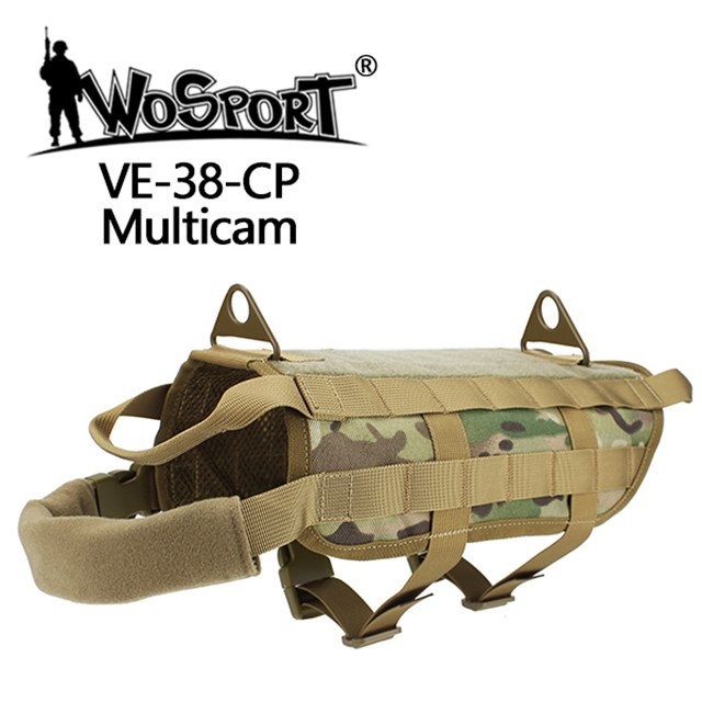 Tactical Dog Vest - MC OD-A-WOSP88-M asgbox.pl Tactical Dog Vest - MC