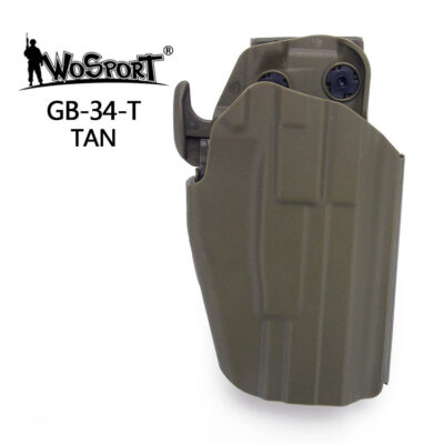 WST Universal Belt Holster GB34 for Compact Pistols, Right Hand - Tan