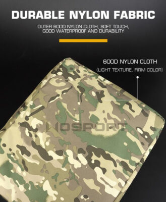 WST LASER MOLLE Rifle Bag 100 × 28 × 8 cm – Black - obrazek 3