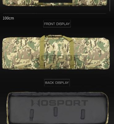 Alternative view of WST laser MOLLE gun bag 100cm - TAN