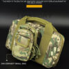 WST laser MOLLE gun bag 35cm - Black OD-A-WOSP96-BK asgbox.pl