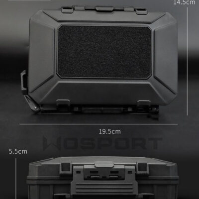 Alternative view of Waterproof Molle tactical gear case - TAN
