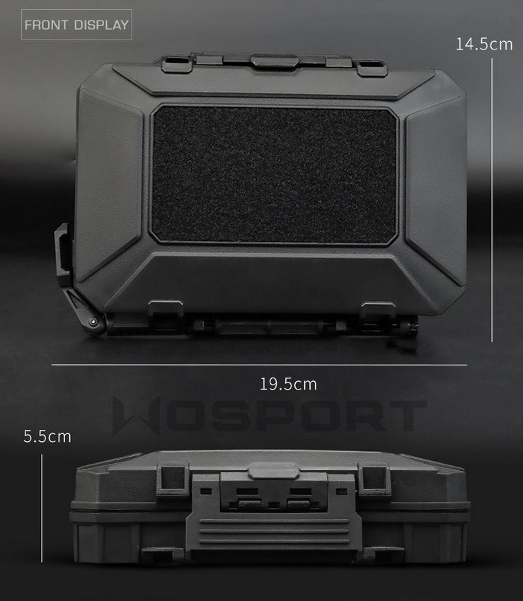 Waterproof Molle tactical gear case - MC OD-A-WOSP97-MC asgbox.pl Waterproof Molle tactical gear case - MC - obrazek 2