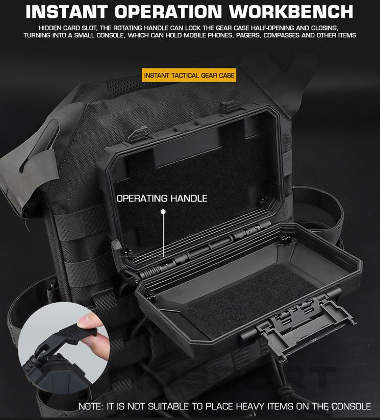 Waterproof Molle tactical gear case - MC OD-A-WOSP97-MC asgbox.pl Waterproof Molle tactical gear case - MC - obrazek 4