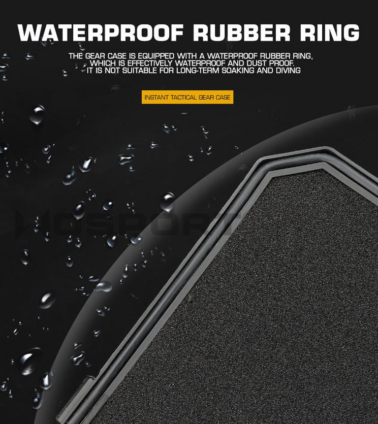 Waterproof Molle tactical gear case - MC OD-A-WOSP97-MC asgbox.pl Waterproof Molle tactical gear case - MC - obrazek 5