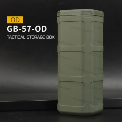 WST Tactical Storage Box, 16x6x6 cm - Green