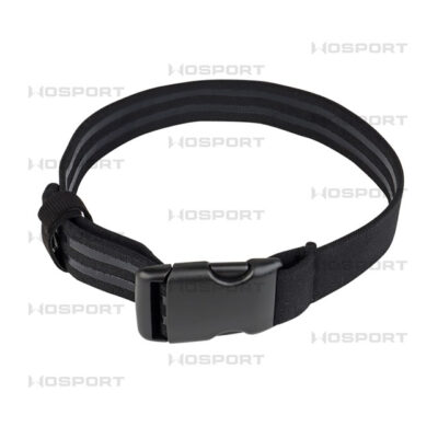 Alternative view of Tactical Elastic Anti-slip Thigh Belt - BLACK