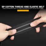 WST Tactical Elastic Anti-Slip Thigh Belt – Black - obrazek 5