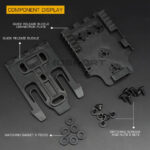 WST Quick Locking System Kit for QLS Holsters – Black - obrazek 3