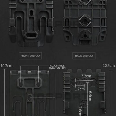 WST Quick Locking System Kit for QLS Holsters - Tan WOSP102-TAN asgbox.pl WST Quick Locking System Kit for QLS Holsters - Tan WOSP102-TAN asgbox.pl