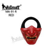 WST PRAJNA SAMURAI Protective Mask – Red