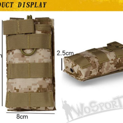 Alternative view of MOLLE Open Single M4 magazine storage bag/Pouch - OD