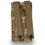 WST MOLLE Open Single M4 / AR15 Magazine Pouch – Tan - obrazek 5