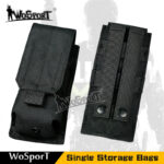 WST MOLLE AR15 / M4 Single Magazine Closed Pouch – MC - obrazek 2
