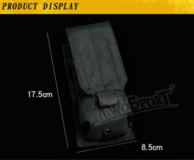 WST MOLLE AR15 / M4 Single Magazine Closed Pouch – MC - obrazek 4