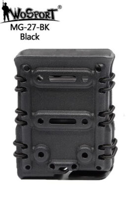 WST Nylon MOLLE 7.62 / AK Magazine Pouch – Black