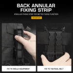 WST TIGER Type M4 / AR15 (5.56) Magazine MOLLE Pouch – Black - obrazek 3