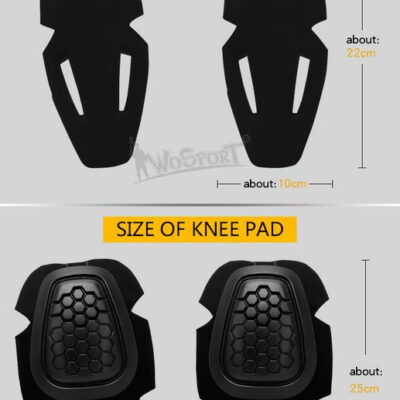 Alternative view of G4 Protective gear tactical Kneepads (without plastic)and  elbow pads set - Black