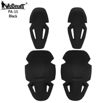 G4 Protective gear tactical Kneepads (without plastic)and  elbow pads set - Black