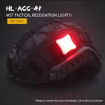 WST Tactical Signal Light II, 4 × 4 cm - Red