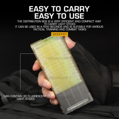 Alternative view of Tactical Distribution Box for Light Sticks - TAN