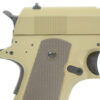 CYMA Electric M1911 Fixed Airsoft Pistol (CM.123 TN) - TAN OD-A-CY0062-TAN asgbox.pl