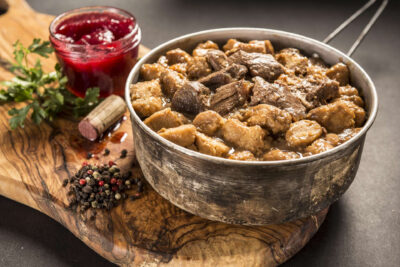 AM MRE Deer Ragout with Potato Cubes (400 g) - obrazek 2