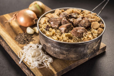 AM MRE Pork with Dumplings and Cabbage (400 g) - obrazek 2