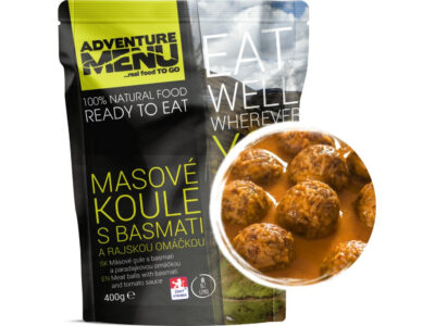 AM MRE Meatballs with basmati and tomato sauce (400 g)