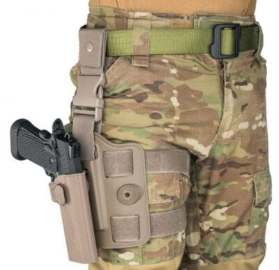 Novritsch DROP LEG Platform for Holster - Tan - obrazek 2