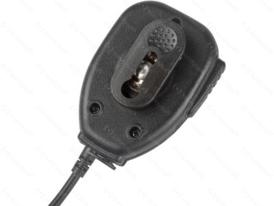 External Speaker with Mic for Baofeng Radios, Kenwood 2-pin - Black - obrazek 3