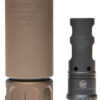 Angry Gun QD WARDEN BLAST Silencer (Full Markings), 14- mm (CCW) - Tan OD-A-AG-WB-FDE asgbox.pl