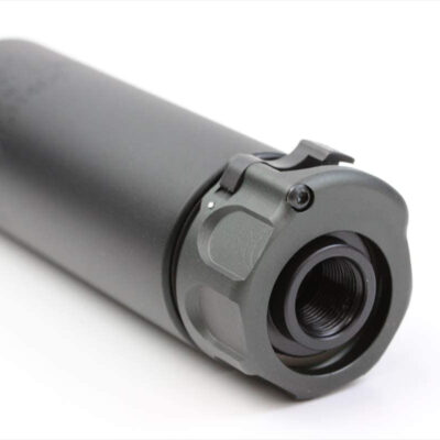 Alternative view of Angry Gun QD Mini SOCOM556 Silencer (Full Markings), 14- mm (CCW) - Black