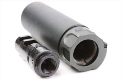 Angry Gun QD Mini SOCOM556 Silencer (Full Markings), 14- mm (CCW) - Black - obrazek 5