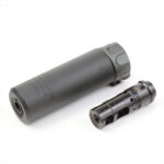 Angry Gun QD Mini SOCOM556 Silencer (Full Markings), 14- mm (CCW) - Tan - obrazek 3