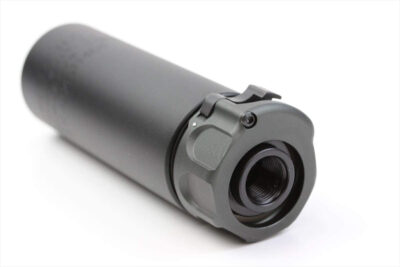 Angry Gun QD Mini SOCOM556 Silencer (Full Markings), 14- mm (CCW) - Tan - obrazek 4