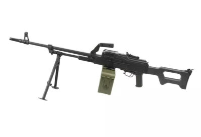 A a K PKM Machine Gun - Black - obrazek 3