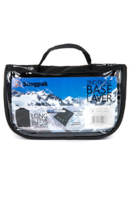 SNUGPAK 2nd Skinz Coolmax Long Sleeve Top - Black - obrazek 3