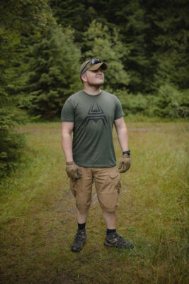 T-Shirt ANAREUS Spider logo - OD - obrazek 2