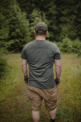 T-Shirt ANAREUS Spider logo - OD - obrazek 5