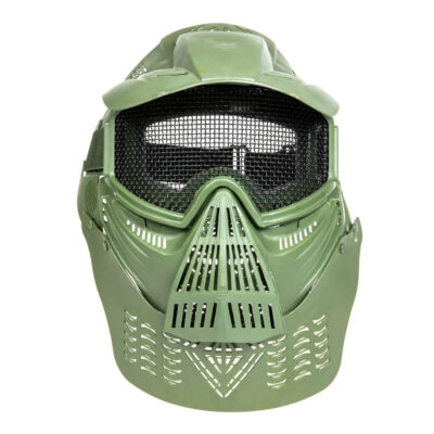 Alternative view of Full face Transformers Ultimate Mask V2, mesh - Olive