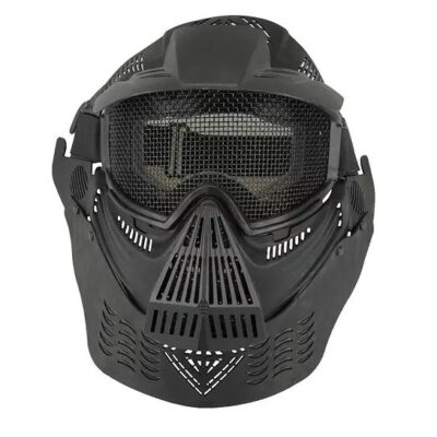 Alternative view of Full face Transformers Ultimate Mask V2, mesh - Black
