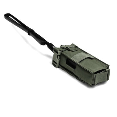 Alternative view of WAS MBITR Gen 2 MOLLE Radio Pouch - Green