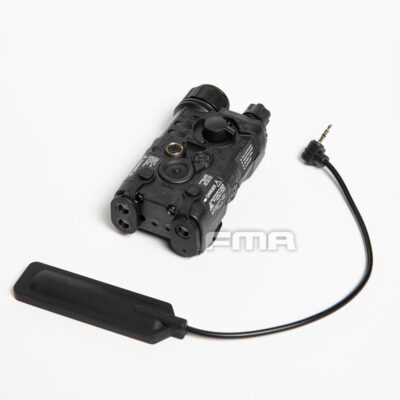 Alternative view of FMA LAB PEQ-NGAL Upgrade Version (Red/IR laser), Nylon - Black