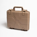 FMA Transport Plastic Case with Padding - Tan
