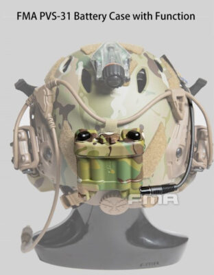 FMA PVS-31 Functional NVG Battery Case with IR Beacon - MC - obrazek 2