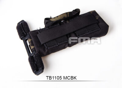 FMA QH Application Dummy Tourniquet with MOLLE System - MC Black - obrazek 3