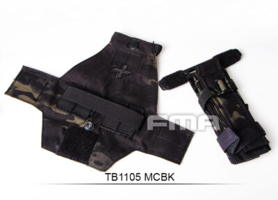 FMA QH Application Dummy Tourniquet with MOLLE System - MC Black - obrazek 4